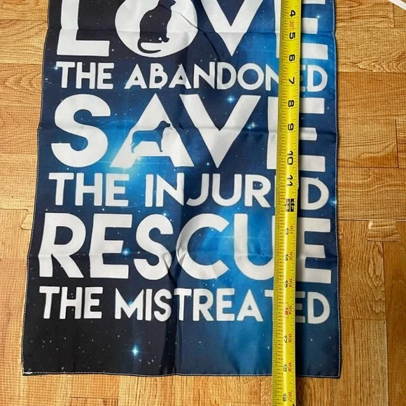 Graphic Banner “love the abandoned save the injured rescue the .. - Picture 4 of 6